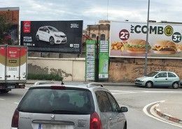 Valla de Publicidad McDonalds